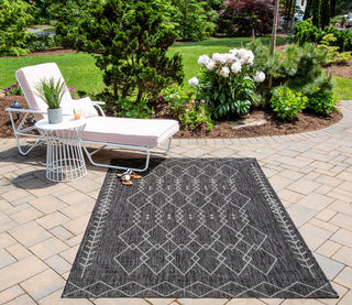 Momeni Villa VI-08 Charcoal Area Rug by Novogratz Main Image Feature