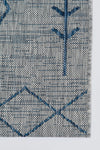 Momeni Villa VI-08 Grey Area Rug by Novogratz Close up