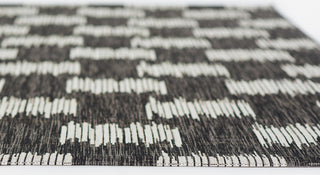 Momeni Villa VI-12 Charcoal Area Rug by Novogratz Round Image