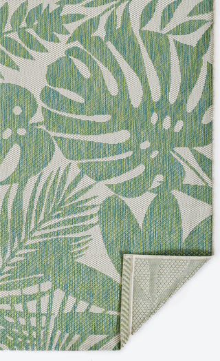 Momeni Villa VI-13 Green Area Rug by Novogratz Close up