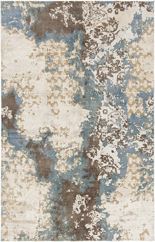 Chandra Vingel VIN-36802 Blue/Brown/Cream Area Rug main image