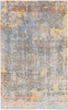 Chandra Vingel VIN-36803 Blue/Brown/Gold/Grey Area Rug main image