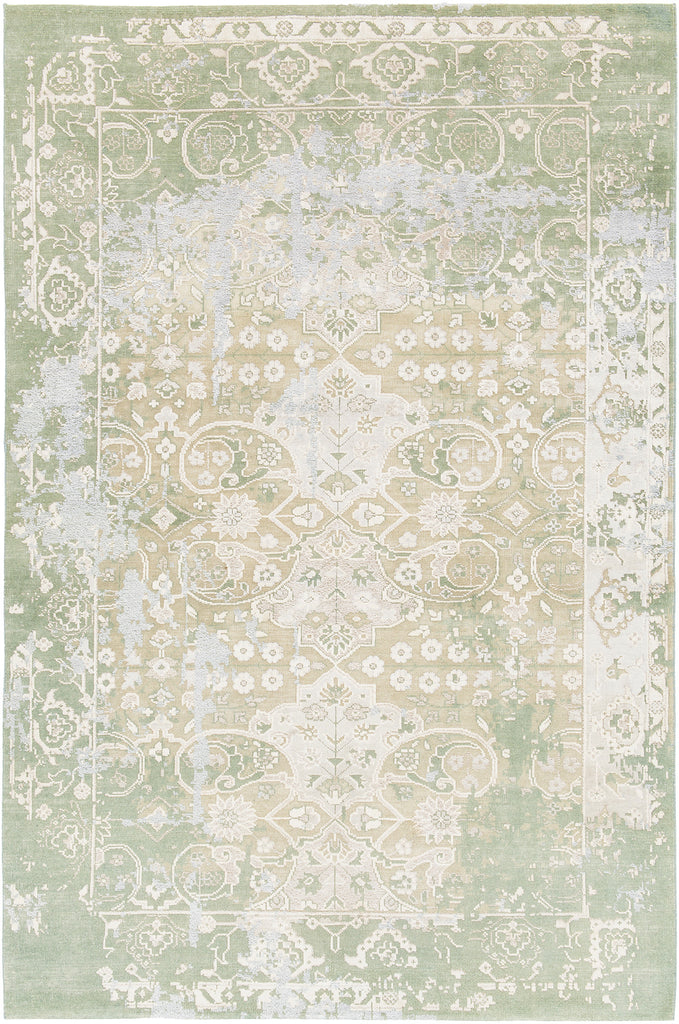 Chandra Vingel VIN-36805 Green/Grey/Beige/Cream Area Rug main image