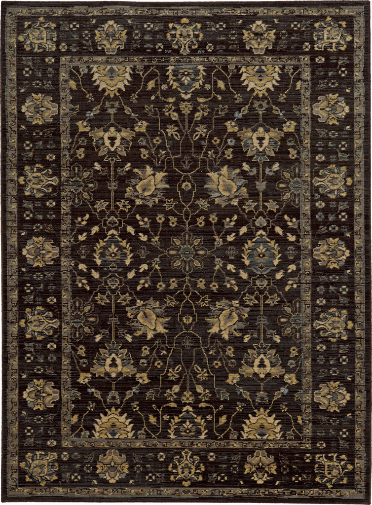 Tommy Bahama Vintage 534N5 Charcoal Area Rug main image