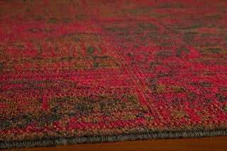 Momeni Vintage VIN-3 Raspberry Area Rug Corner Shot