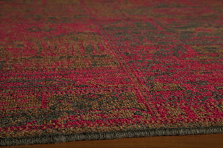 Momeni Vintage VIN-3 Raspberry Area Rug Closeup