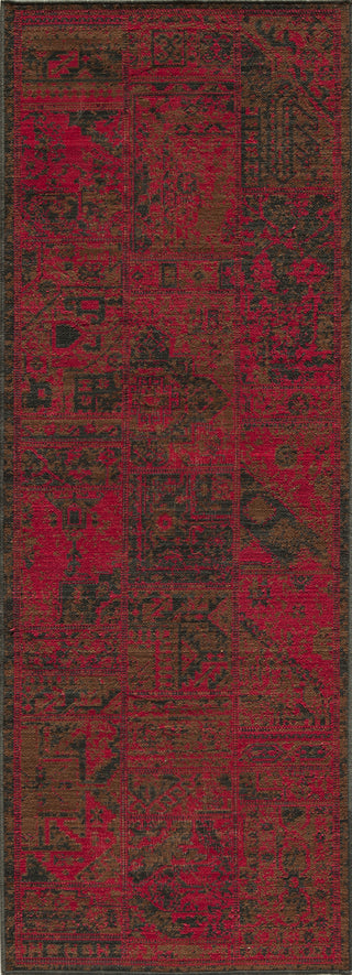 Momeni Vintage VIN-3 Raspberry Area Rug Runner