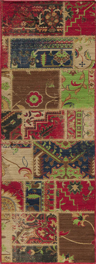 Momeni Vintage VIN-4 Multi Area Rug Closeup