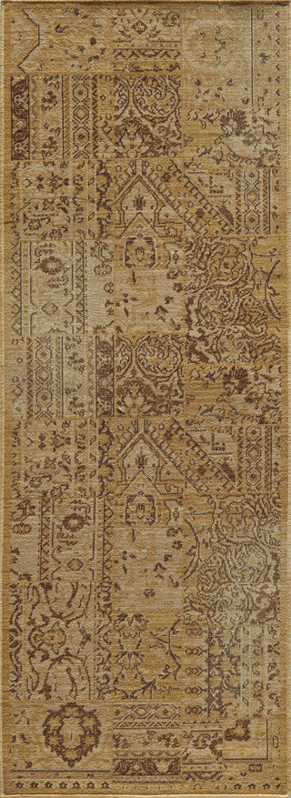 Momeni Vintage VIN-5 Sand Area Rug Closeup