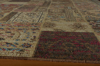 Momeni Vintage VIN11 Raspberry Area Rug Corner Shot