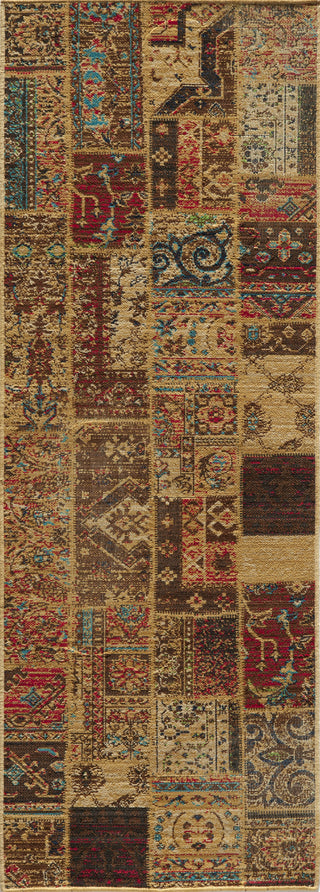 Momeni Vintage VIN11 Raspberry Area Rug Runner