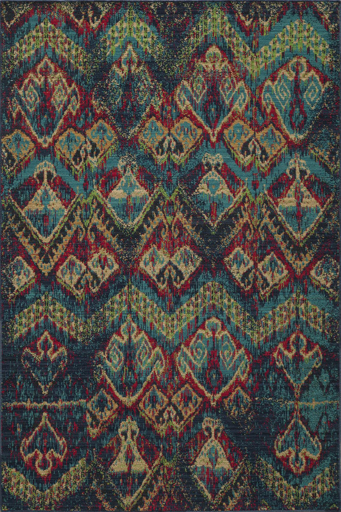 Momeni Vintage VIN14 Blue Area Rug main image