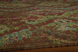 Momeni Vintage VIN14 Raspberry Area Rug Closeup