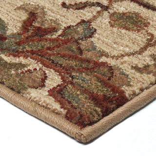 Orian Rugs Virtuous Garden Story Ivory Area Rug Corner Shot