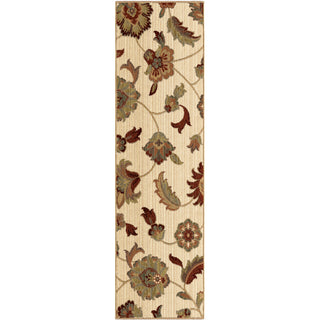 Orian Rugs Virtuous Garden Story Ivory Area Rug Runner