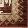 Orian Rugs Virtuous Glenwood Brown Area Rug Close Up