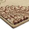 Orian Rugs Virtuous Scrolled Eclipse Ivory Area Rug Corner Shot