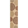 Orian Rugs Virtuous Scrolled Eclipse Ivory Area Rug Runner