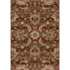 Orian Rugs Virtuous Stoke Red Area Rug Main