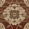 Orian Rugs Virtuous Stoke Red Area Rug Swatch