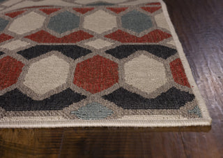 KAS Vista 5803 Stone Framework Machine Woven Area Rug 