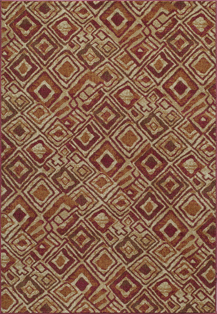 Momeni Vista VA-02 Red Area Rug main image