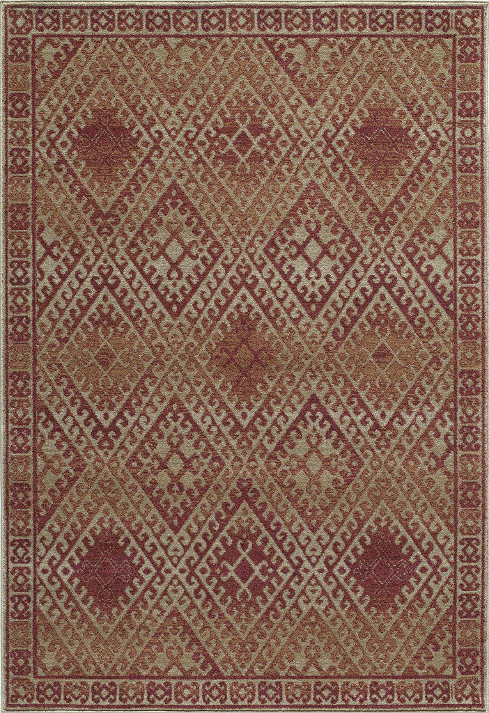 Momeni Vista VA-04 Red Area Rug main image