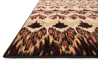 Loloi Vista VT-01 Tan / Spice Area Rug Corner Shot