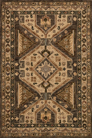 Loloi Victoria VK-07 Walnut/Beige Area Rug Main Image