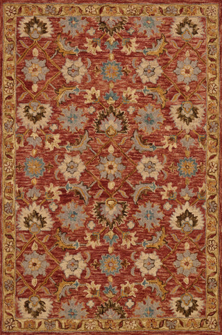 Loloi Victoria VK-09 Terracotta/Gold Area Rug Main Image