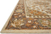 Loloi Victoria VK-11 Ivory/Charcoal Area Rug Detail Shot