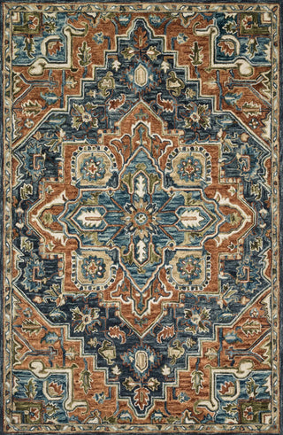 Loloi Victoria VK-16 Rust/Multi Area Rug Main Mmage