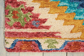 Nourison Vivid VIV02 Multicolor Area Rug Detail Image