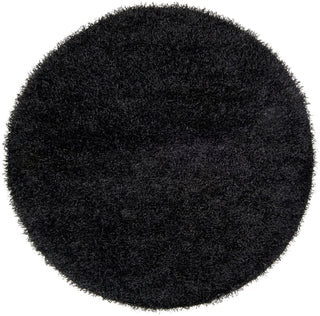 Surya Vivid VIV-801 Black Area Rug 6' Round