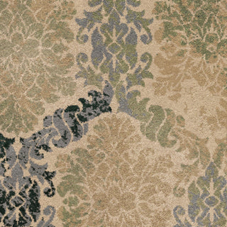 Orian Rugs Vivacious Soft Links Beige Area Rug Close Up