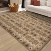 Orian Rugs Vivacious Koker Beige Area Rug Room Scene Feature