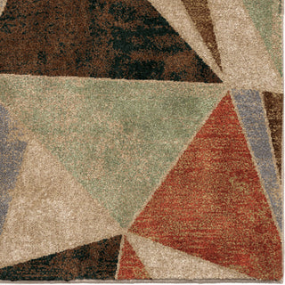 Orian Rugs Vivacious Broken Pane Multi Area Rug Close Up