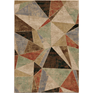 Orian Rugs Vivacious Broken Pane Multi Area Rug main image