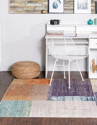 Unique Loom Vivid T-VIVD1 Multi Area Rug Rectangle Lifestyle Image