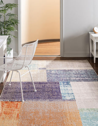 Unique Loom Vivid T-VIVD1 Multi Area Rug Rectangle Lifestyle Image