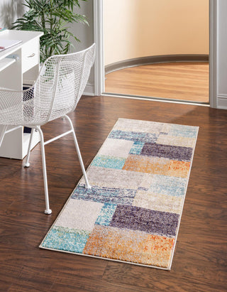 Unique Loom Vivid T-VIVD1 Multi Area Rug Runner Lifestyle Image