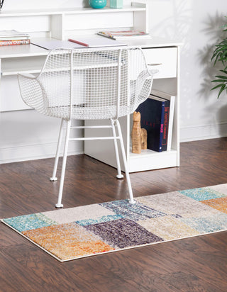 Unique Loom Vivid T-VIVD1 Multi Area Rug Runner Lifestyle Image