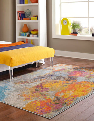 Unique Loom Vivid T-VIVD10 Multi Area Rug Rectangle Lifestyle Image