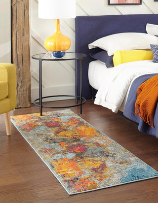 Unique Loom Vivid T-VIVD10 Multi Area Rug Runner Lifestyle Image