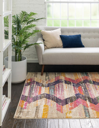 Unique Loom Vivid T-VIVD2 Multi Area Rug Rectangle Lifestyle Image