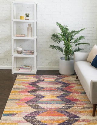 Unique Loom Vivid T-VIVD2 Multi Area Rug Rectangle Lifestyle Image