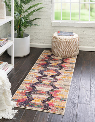 Unique Loom Vivid T-VIVD2 Multi Area Rug Runner Lifestyle Image