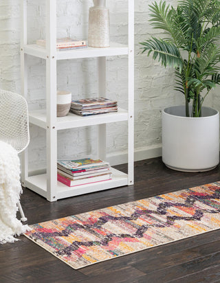 Unique Loom Vivid T-VIVD2 Multi Area Rug Runner Lifestyle Image