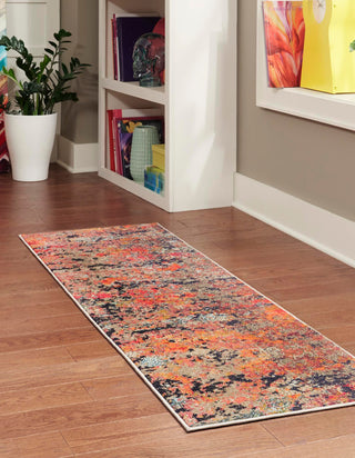 Unique Loom Vivid T-VIVD6 Multi Area Rug Runner Lifestyle Image