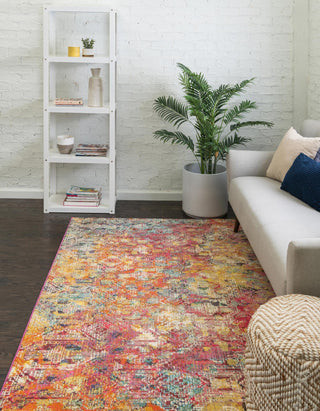 Unique Loom Vivid T-VIVD8 Multi Area Rug Rectangle Lifestyle Image